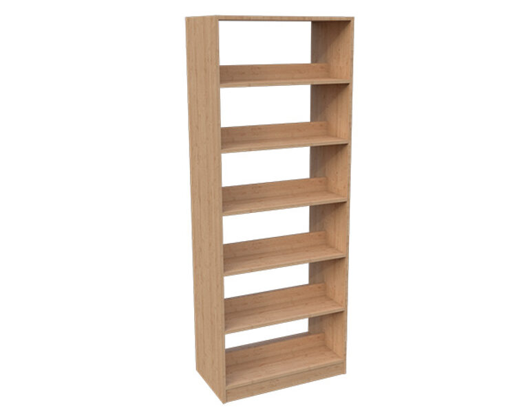 Divpusējs bibliotēkas plaukts NZBL1DD